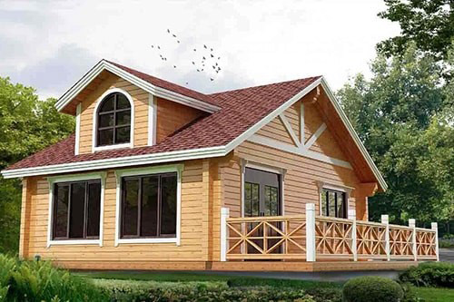 خانه های چوبی فریم دار