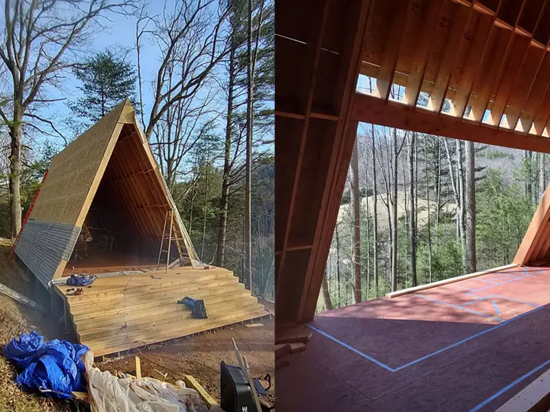 عایق بندی کلبه سوئیسی