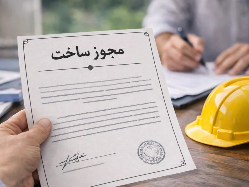 مجوز ساخت کلبه سوئیسی زیبا